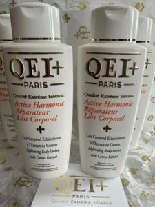 QEI+ Paris, Skin Lightening Body Lotion + Carrot Extract, 500ML, 100% Original