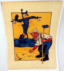 The Farmer & The Scarecrow Children's Book Reprint Poster 8" x 11" - Picture 1 of 1