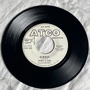 Sonny & Cher - Circus / I Would Marry You Today - Atco Promo 45 rpm - Picture 1 of 2