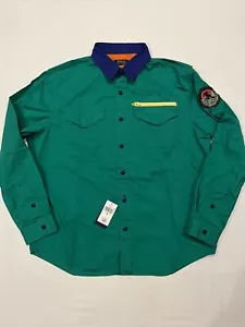 NWT Polo Ralph Lauren Twill Polo Sportsman Utilitarian Shirt Jacket Mens Size XL - Picture 1 of 16