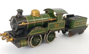 O Gauge BING WERKES 'VULCAN' Clockwork Locomotive & Tender - Great Western 3433 - Picture 1 of 20