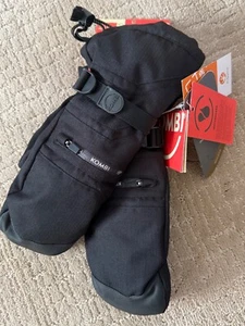 Kombi Unisex schwarz wasserdicht Fäustlinge Winter Ski Snowboard Oberbekleidung Small - Bild 1 von 1