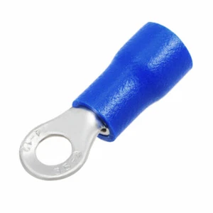 RV3.5-4 Izolowany elektryczny zacisk zaciskowy, pierścieniowe złącze drutu łopatkowego 20 sztuk ✦KD - Zdjęcie 1 z 4