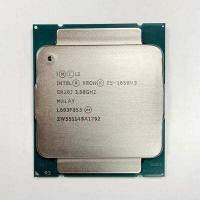 Intel Xeon E5-1650 V3 3.5GHz CPU 6-Core 15M SR20J 140W LGA2011-3 Processor - Image 1 of 4