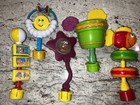 Lot 5 Evenflo ExerSaucer Replacement Parts spare Toy Mega Splash Activity