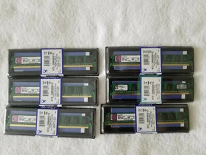 6 Kingston 1GB DDR2 RAM Low Profile DIMM Memory KTD-DM8400A/1G Equiv A0375066 - Picture 1 of 2