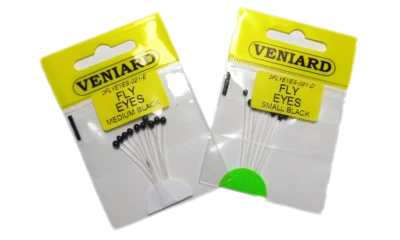 Veniard Shrimp Eyes Augen Shrimps Garnelen Fliegenbinden