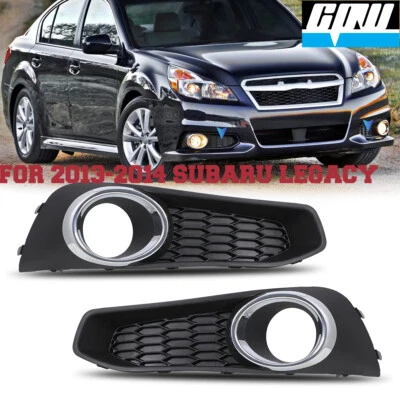 Juego de cubiertas de biseles de luces antiniebla delantero conductor y pasajero Subaru Legacy 2013-2014  Foto 1 de 4