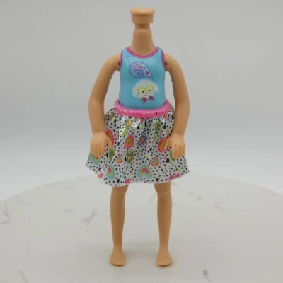 Barbie Chelsea Doll Body Articulated Knees Medium Light Skin 6 Inch 2022 HGP29 - Image 1 of 4