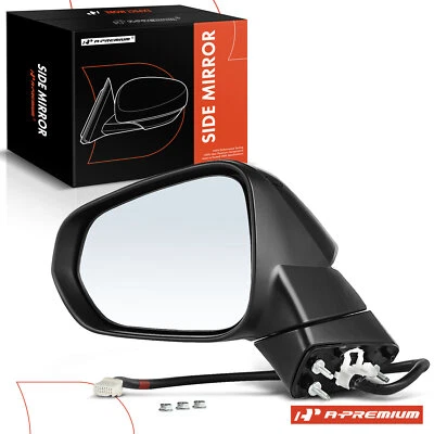 Черное ручное складное зеркало с 12-контактным драйвером для Lexus NX300 NX200t NX300h память - Изображение 1 из 4