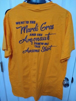 Camisa Krew Of Argonauts 2024 Mardis Gras Parade L. Waveland, MS Parade Throw Foto 1 de 4
