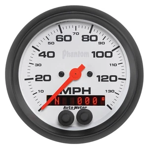 AutoMeter 5880 Phantom Speedometer Gauge, 3-3/8 in., GPS - Picture 1 of 1
