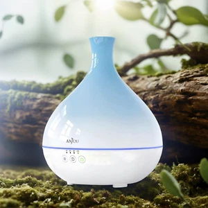 Anjou AD012 500ml Cool Mist Humidifier Aromatherapy Diffuser with Free Oil DI61B - Picture 1 of 12
