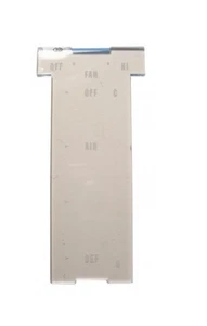 USA-Made! 1972-75 Chevrolet Corvette Climate Control Lens w/o Air NEW Trim�Part - Picture 1 of 1