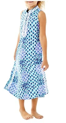 Lilly Pulitzer Novo com etiquetas Meninas Mini Jane Maxi Toe em $98 Tamanho 5 - Imagem 1 de 4