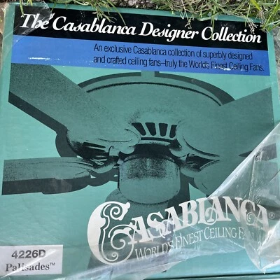 Cadena de tracción vintage Casablanca Palisades serie 4226D Navajo motor blanco 3 velocidades Foto 1 de 4