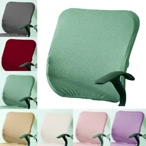 Fundas para sillas elásticas extraíbles divididas oficina ordenador asiento respaldo funda deslizante decoración - Imagen 1 de 29