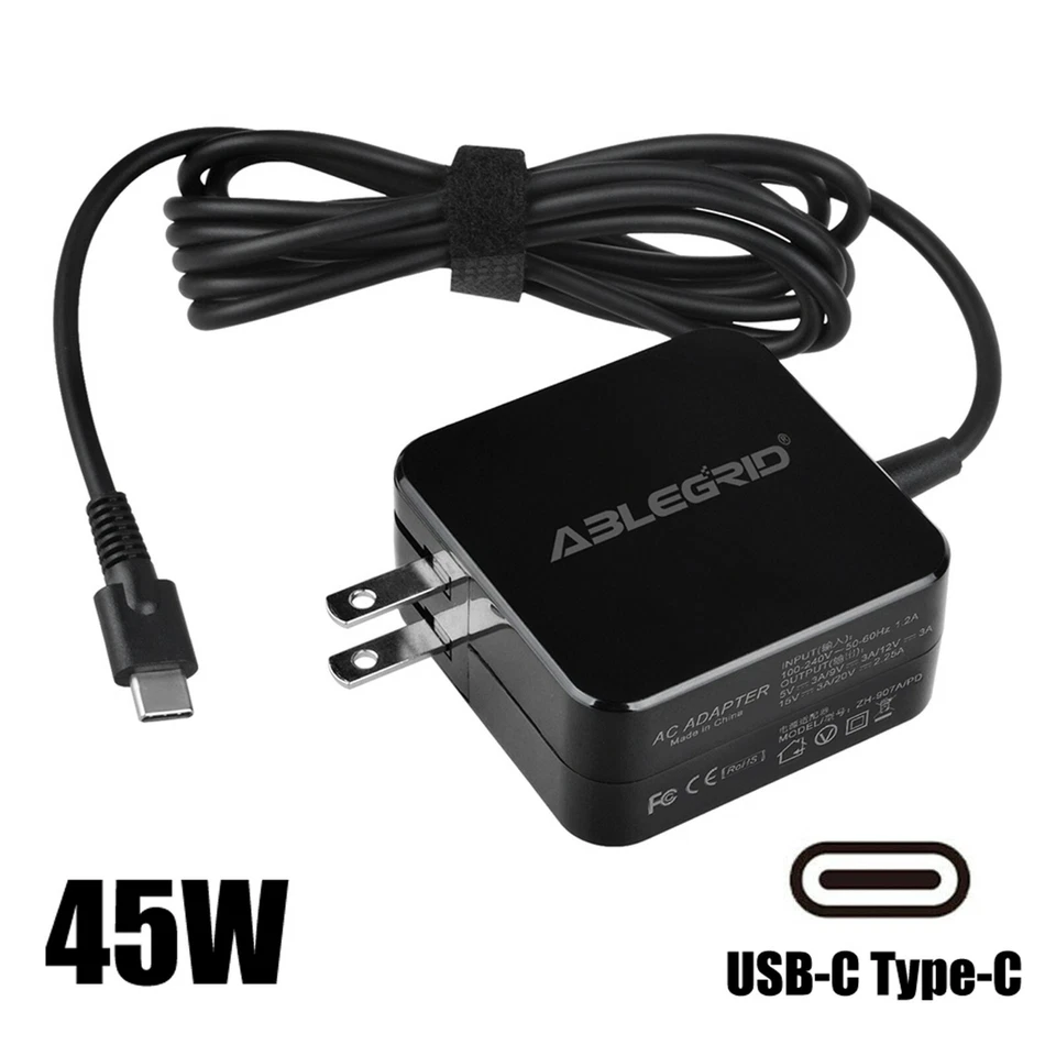 45W USB-C Type-C AC Charger for MacBook Pro 15" A1707 2016 2017 A1990 2018,2019 - Image 1 of 4