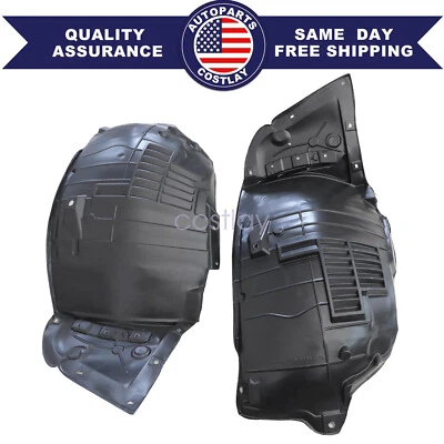 Nuevo par de guardabarros protector contra salpicaduras para Infiniti Q50 2014-2023 conductor y pasajero Foto 1 de 4