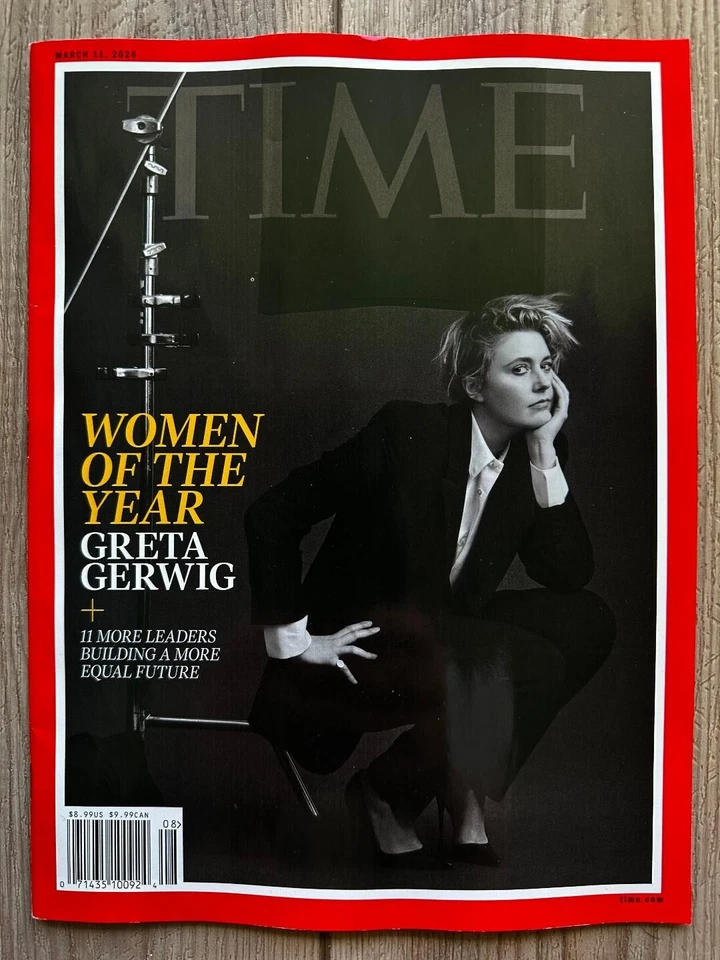 Greta Gerwig WOMEN OF YEAR Time Magazine March 11, 2024 ANDRA DAY Nadia Murad - Image 1 of 1