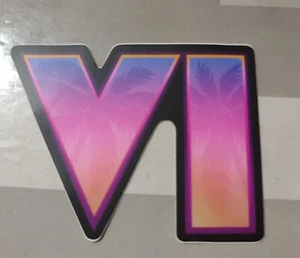 Grand theft auto 6 Stickers 5 pieces - Picture 1 of 3
