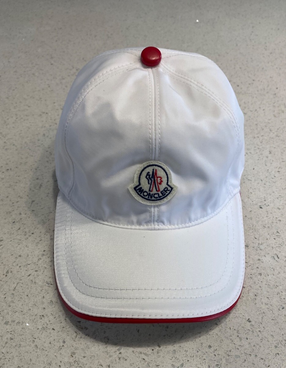 ハット MONCLER Woman Hat White K10933B000255983X 050 Bucket Hats, Beanies, Caps & Visors for Women | Moncler US