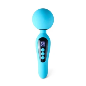 Varita de masaje de calentamiento recargable de 8 velocidades pantalla LED para aliviar el dolor de cuerpo completo - Imagen 1 de 14