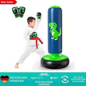 QPAU Boxsack Kinder, Aufblasbarer Standboxsack für 3-8 Kinder, Geschenke FüR ... - Bild 1 von 1