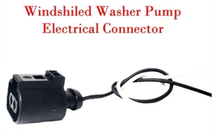 Dual Nozzle Windshield Washer Pump Connector Rear Window Fit Audi VW 1997-2023 - Foto 1 di 5