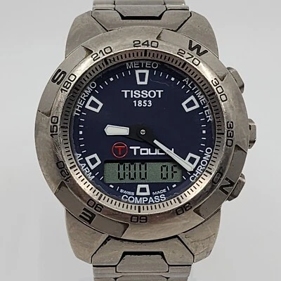 Tissot-T-Touch Z 253/353 Analog & Digital Titanium Swiss Made Smart Watch - Image 1 of 4