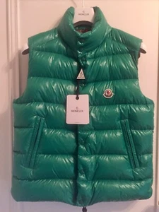 Daunen-Steppweste S von Moncler NEU! / Grün - Bild 1 von 7