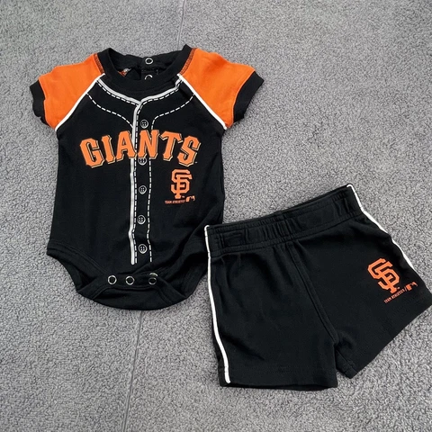 San Francisco Giants Baby Bodysuit w/ shorts Size 0-3 Months MLB Merchandise Cover