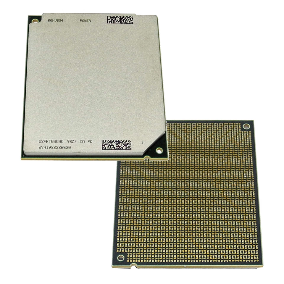 Processore IBM Power 8 8-Core 93ZZ CA PQ 4,15 GHz D8FFT00C0C 00KV834 - Immagine 1 di 3