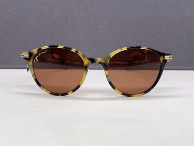 Lunettes de soleil John Lennon homme femme rondes marron or JOS 57 - Photo 1/4