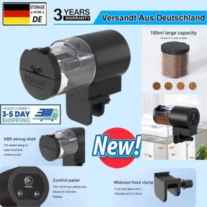 Comedero automático acuario comedero automático dispensador automático de alimento para peces + temporizador - Imagen 1 de 12