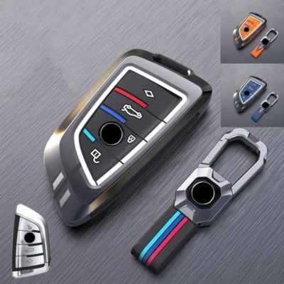 Capa chaveiro de carro liga de zinco para BMW X1 X2 X3 X4 X5 X6 X7 1 2 3 4 5 6 7 M5 - Imagem 1 de 4
