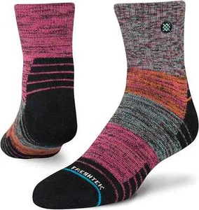 Stance Crossing Paths Quarter Hiking Socks Performance Medium Men 6-8.5 - Picture 1 of 3