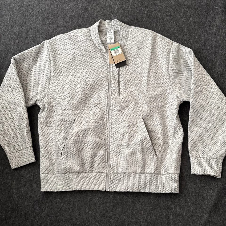 Nike Jacket Therma Fit Forward Bomber Gray DQ4268-084 Mens Size L