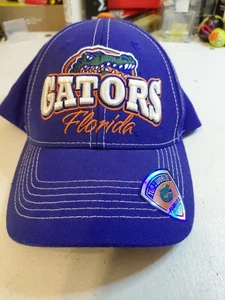 Rare! Top of the World Gators The Swamp Blue Orange Snapback Hat Cap Mens - Picture 1 of 4