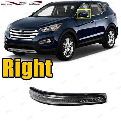 Lámpara de señal de giro del espejo retrovisor derecho para Hyundai Santa Fe Sport IX45 3.0 2014-2016 1 pieza Foto 1 de 4