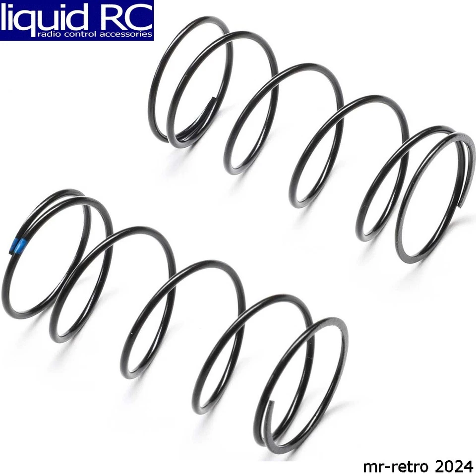 Team Losi Racing -1206 Front Springs Blue 4.45lb 13mm 2 - Image 1 of 1