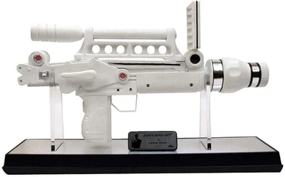 Pistola láser James Bond Moonraker edición limitada utilería réplica exhibición coleccionable Foto 1 de 4