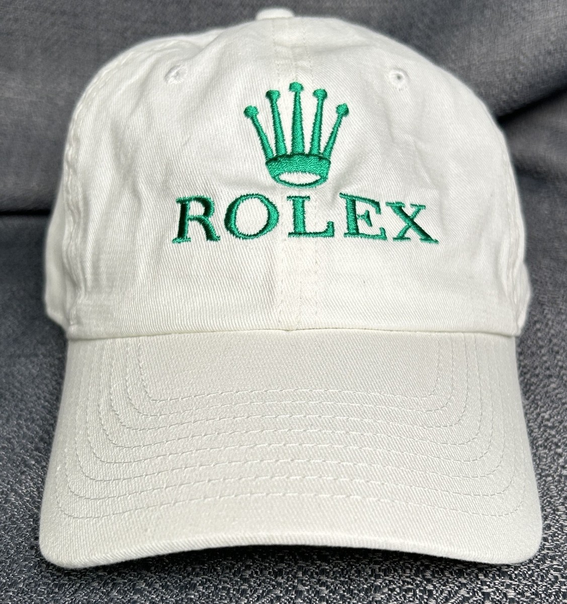 90.s ロレックス　ROLEX cap made in USA 90's new vintage ROLEX Rolex cap American-made green - Ship