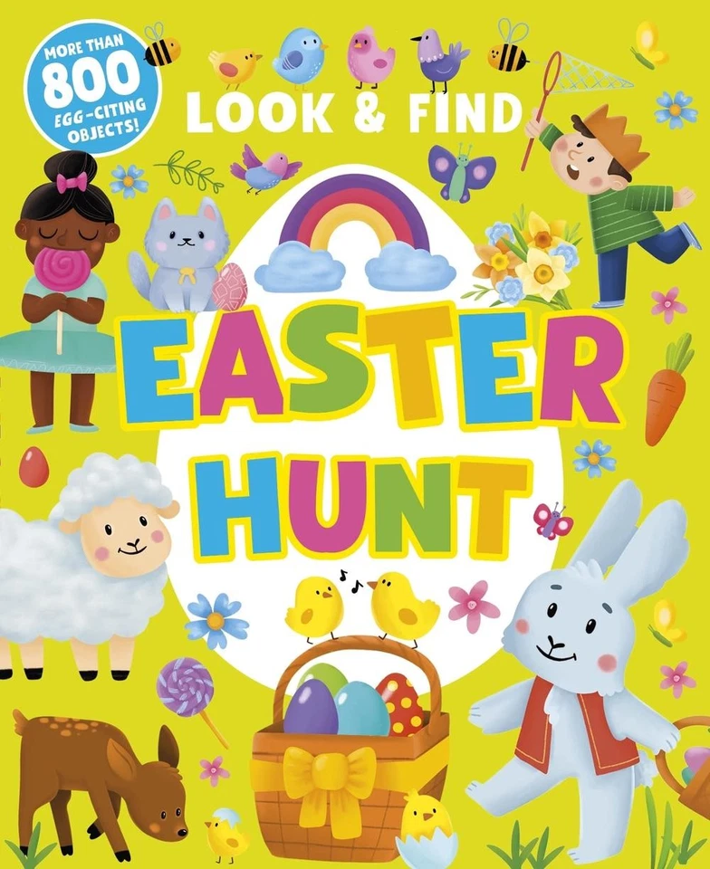 Easter Hunt (Look and Find) by Clever Publishing Hardcover Book - Image 1 of 1