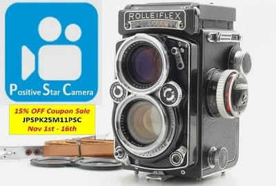 🎦VIDEO👀🌟Casi COMO NUEVA🌟 Cámara RolleiFlex 2.8E Planar 80 mm F2.8 TLR de JAPÓN Foto 1 de 4