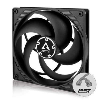 ARCTIC P14 PWM PST 140 mm PWM PST Gehäuse Lüfter Case Fan schwarz B-Ware - Bild 1 von 4