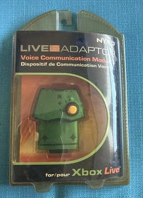 NYKO, adaptador en vivo, módulo de comunicación de voz para Xbox Live NOS. Nuevo en paquete. Foto 1 de 2