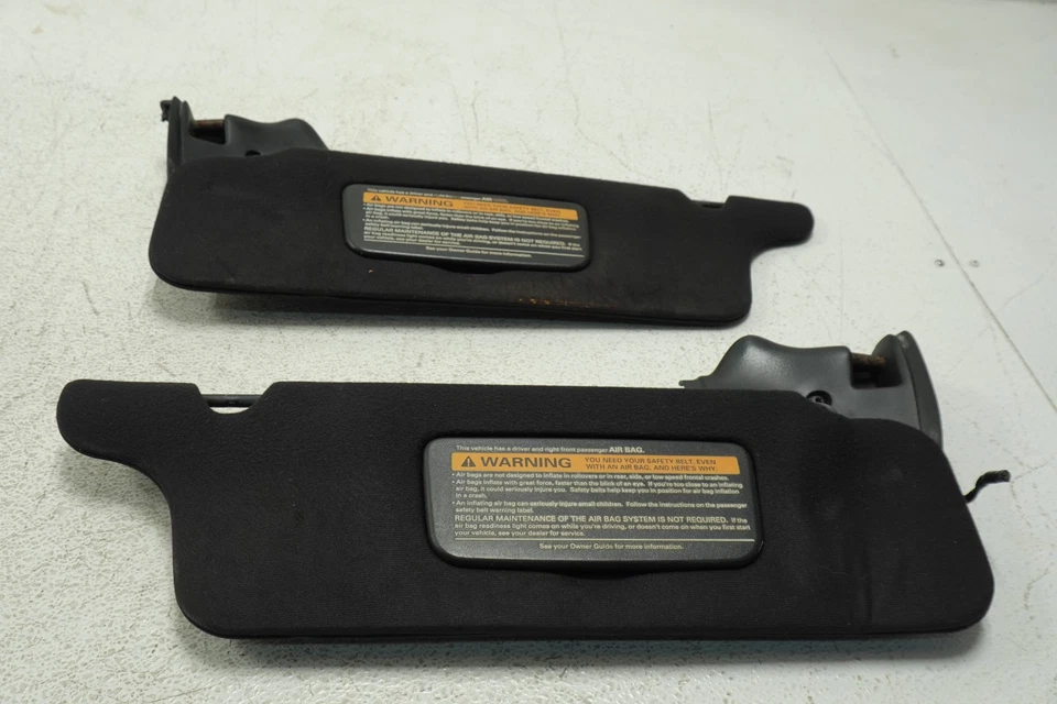 Parasoles negros convertibles Ford Mustang 1994-1998 OEM conductor pasajero | W6099 Foto 1 de 4