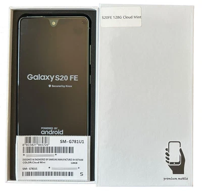 Samsung Galaxy S20 FE 5G (G781U) 128GB/256GB UNLOCKED - New - Phone Only - Image 1 of 4