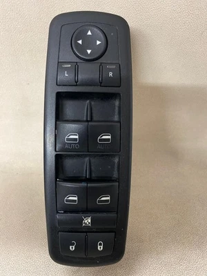 2018 Jeep Grand Cherokee Master Window Switch Manual Mirrors OEM 68319802AA Foto 1 de 4